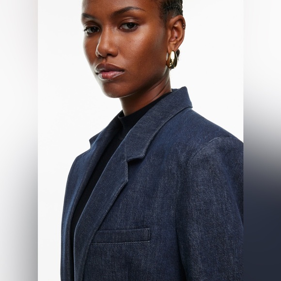 NWT - Babaton Adaptation Blazer - Rich Iris Blue - Size Medium - Picture 2 of 7